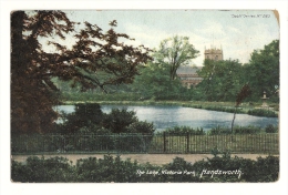 Cp, Angleterre, Handsworth, The Lake, Victoria Park, Voyagée 1907 - Altri & Non Classificati