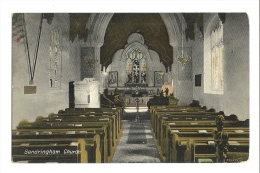 Cp, Angleterre, Sandringham Chuch, Voyagée 1908 - Andere & Zonder Classificatie