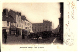 77 . Seine Et Marne . Brie Comte Robert :  Place Du Marché  . - Brie Comte Robert