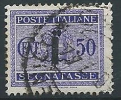 1944 RSI USATO SEGNATASSE 50 CENT - ED482 - Impuestos