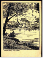 Wasserburg Am Inn  -  Radierung  -  Ansichtskarte Ca.1935   (3329) - Wasserburg (Inn)