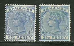 Bahamas    "Queen Victoria"    SC# 28,28a  MLH  SCV$ 112.00 - 1963-1973 Autonomie Interne