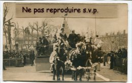 - Carte Photo - CARNAVAL D´AIX - Datée 1924, Phare, Avec Matelot Et Officier, Splendide, Peu Courante, BE, Scans. - Aix En Provence