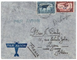 LETTRE COVER CONGO BELGE   193., PAR AVION, BUNIBA - FRANCE/2686 - Storia Postale