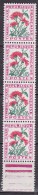 N° 95 Fleurs Des Champs: Centaure Jacée Bloc De 4 Timbres - 1960-.... Nuevos
