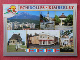 Dep 38 , Cpm ECHIROLLES-KIMBERLEY , Multivues , éditée à L'occasion Du 10ème Aniversaire (647)Recto/Verso - Echirolles