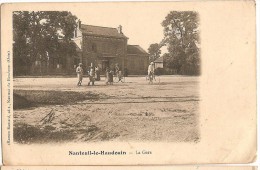 CPA - NANTEUIL LE HAUDOIN - La Gare - Précurseur - Nanteuil-le-Haudouin