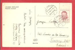 NY&T479 KRALOVE Vers  FRANCE  Le 1952(2 SCANS) - Covers & Documents
