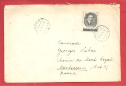 NY&T718 PRAGUE Vers  FRANCE  Le 1954 - Covers & Documents