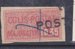 FRANCE COLIS POSTAL N° 29 0.35 ROUGE MAJORATION OBL - Oblitérés