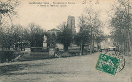 LECTOURE - Promenade Du Bastion Et Statue Du Maréchal Lannes - Lectoure