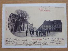 Dramburg I Pom / Markt 1900 Year / Drawsko Pomorskie / Reproduction - Ostpreussen