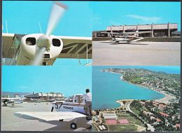 Yugoslavia 1987, Card  "Airport Portoroz", Ref.bbzg - Cartas & Documentos