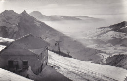 Noel 1965,suisse,canton De Fribourg,district De La Gruyère,a CHARMEY,skieurs,télécabin E Des Dents Vertes,rare - Charmey