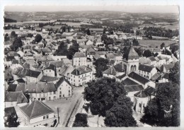 En Avion Au-dessus De... Saint-Gervais-d´Auvergne, L´église Et La Ville, éd. Lapie N° 4 - Saint Gervais D'Auvergne