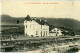 Delcampe - Brouvelieures La Gare à L'interieur - Brouvelieures