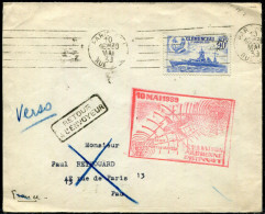 FRANCE - N° 425 / LETTRE DE PARIS LE 10/5/1939, POUR PAU, 1er VOL PARIS PAU, MULLER N° 447 - TB - Eerste Vluchten