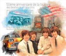 Togo. 2014 The Beatles In USA. (103a) - Chanteurs