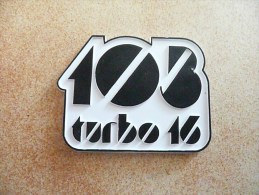 PEUGEOT - 103 TURBO 16 - Logo Autocollants Du Cadre - Neuf - TRES RARE ! - Moto