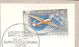 Svizzera - Serie Completa Usata: Pro Aereo Su Frammento - 1963 * G - Used Stamps