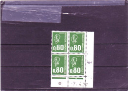 N° 1891 - 0,80F BEQUET - M De L+M - PHO - Tirage Du 18.3.77 Au 10.05.77 - 7.4.77 - - 1970-1979