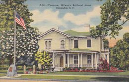 South Carolina Columbia Woodrow Wilson's Boyhood Home Curteich - Columbia