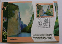 ITALY 2014 - OFFICIAL MAXICARD NATIONAL PARK GOLA DEL  FURLO  , TOURISTIC SET - 2011-20: Mint/hinged