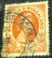 Rhodesia And Nyasaland 1954 Queen Elizabeth II 0.5d - Used - Rhodesia & Nyasaland (1954-1963)
