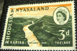 Rhodesia And Nyasaland 1960 Opening Of The Kariba Powerplant 3d - Used - Rhodésie & Nyasaland (1954-1963)