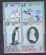 W550 - SOUTH GEORGIA  1979 ,  Serie Yvert N. 73/76  *** MNH. - Südgeorgien