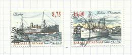 Groenland N°403, 404 Cote 7.95 Euros - Usados