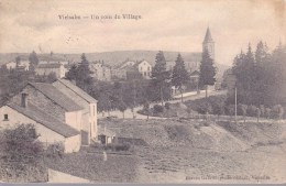 Delcampe - Vielsalm  -  Un Coin Du Village (rechst Hoekje Met Plooi) - Vielsalm