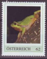 055: Tiere Im Wald, Europäischer Laubfrosch (Hyla Arborea)- Personalisierte Marke ** Aus Österreich - Rane