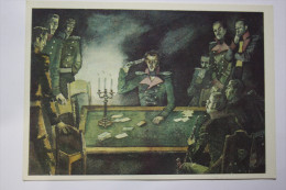 Old Postcard Nepomnyashiy - Lermontov  "Fatalist"  1983 - Playing Cards - Carte Da Gioco