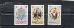 VANUATU :Mariage Royal Du Prince Charles Et De Lady Diana : Bouquet De Mariage, Portrait Du Couple, Etc - - Vanuatu (1980-...)