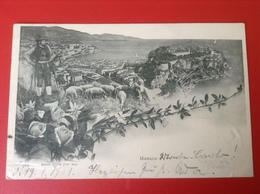 AK Monaco 1901 Gesamtansicht Mit Schäfer Und Schafen - Las Terrazas