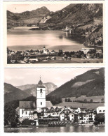 Österreich - 2 AK - St. Wolfgang - Weisses Rössl - St. Wolfgang See - St. Wolfgang