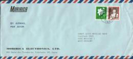 Japan - Umschlag Echt Gelaufen / Cover Used (t298) - Briefe U. Dokumente