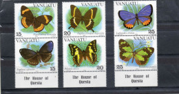 VANUATU : Papillons : Euploea Sylvester, Pulyurasacco, Papilio Canopus Hypsicles, Etc - Insectes - Lépidoptères - - Vanuatu (1980-...)