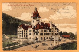 Semmering Hotel Erzherzog Johann 1917 Postcard - Semmering