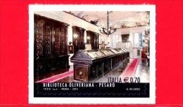 Nuovo - ITALIA - 2014 - Eccellenze Del Sapere - Biblioteca Oliveriana In Pesaro - 0.70 - 2011-20: Mint/hinged