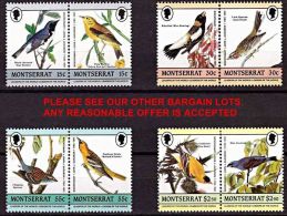 MONTSERRAT 1985 AUDUBON BIRDS MNH - Montserrat