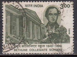 India Used 1999, Bethune Collegiate School, Education - Used Stamps