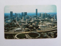 USA - GPT - Plessey Demo - Atlanta Pace 88 - White Reverse - 1988 - [3] Magnetic Cards