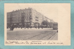 WIEN  -  RINGSTRASSEN - CORSO  -  1903  -  CARTE  PRECURSEUR  ANIMEE  - - Ringstrasse