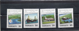 VANUATU : 250 Ans De La 1ère édition De La "Liste De La Lloyd" : Vue De Port-Vila, "Indhuna", Biréavteur D'"Air Vanuatu" - Vanuatu (1980-...)