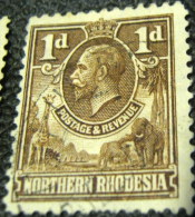 Northern Rhodesia 1925 King George V 1d - Used - Noord-Rhodesië (...-1963)