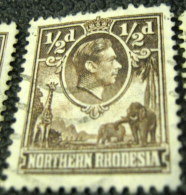 Northern Rhodesia 1938 King George VI 0.5d - Used - Rhodésie Du Nord (...-1963)