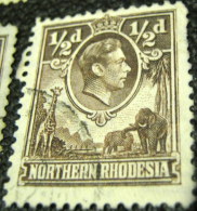 Northern Rhodesia 1938 King George VI 0.5d - Used - Rodesia Del Norte (...-1963)