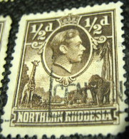 Northern Rhodesia 1938 King George VI 0.5d - Used - Rhodesia Del Nord (...-1963)